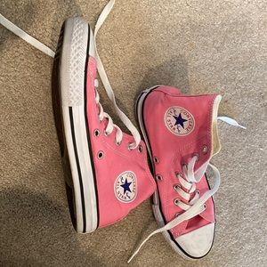 Like New Condition Bubblegum Pink Chucks - Converse All Stars. Kids size 3
